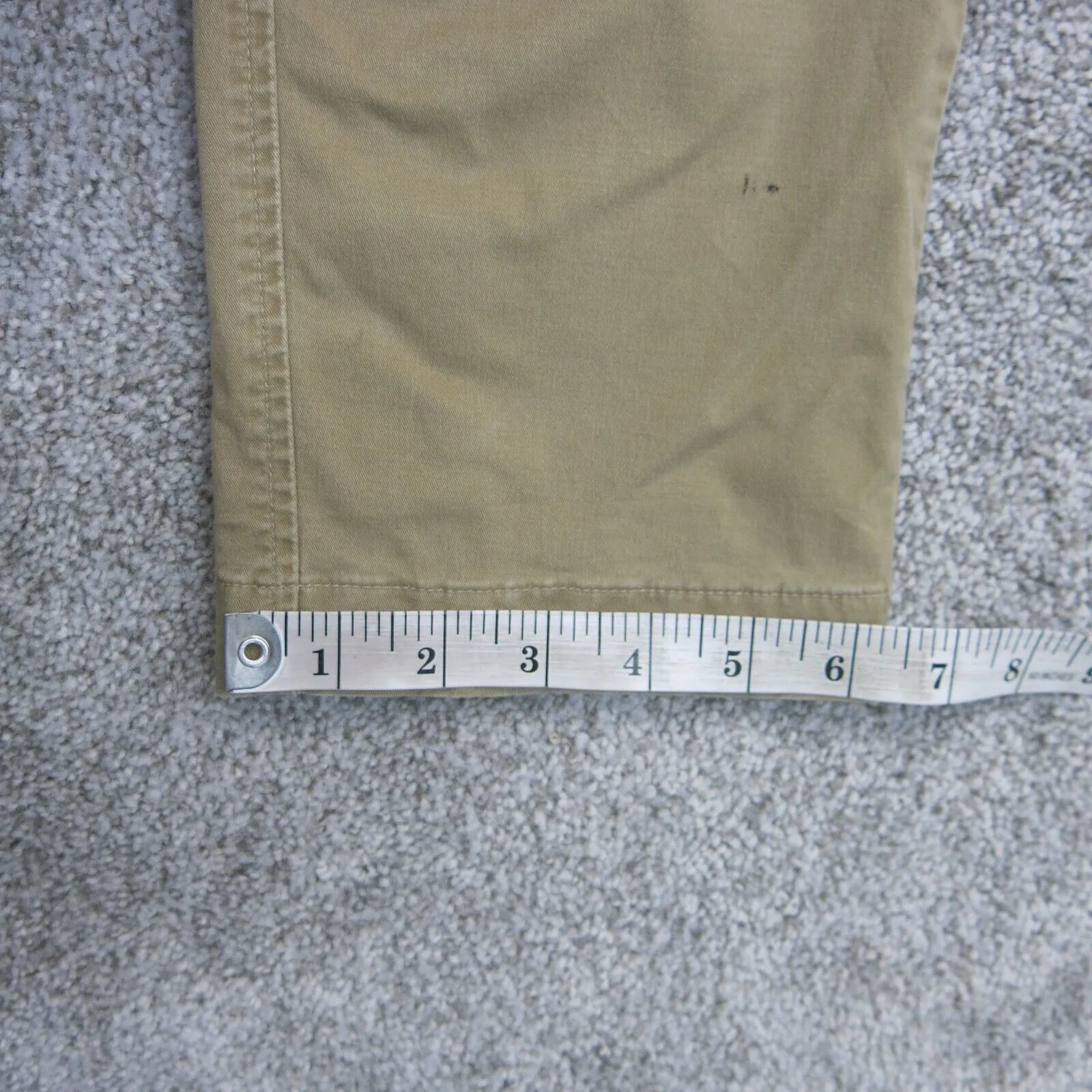 Abercrombie & Fitch Womens Langdon Skinny Stretch Pant Mid Rise Khaki SZ W29XL32