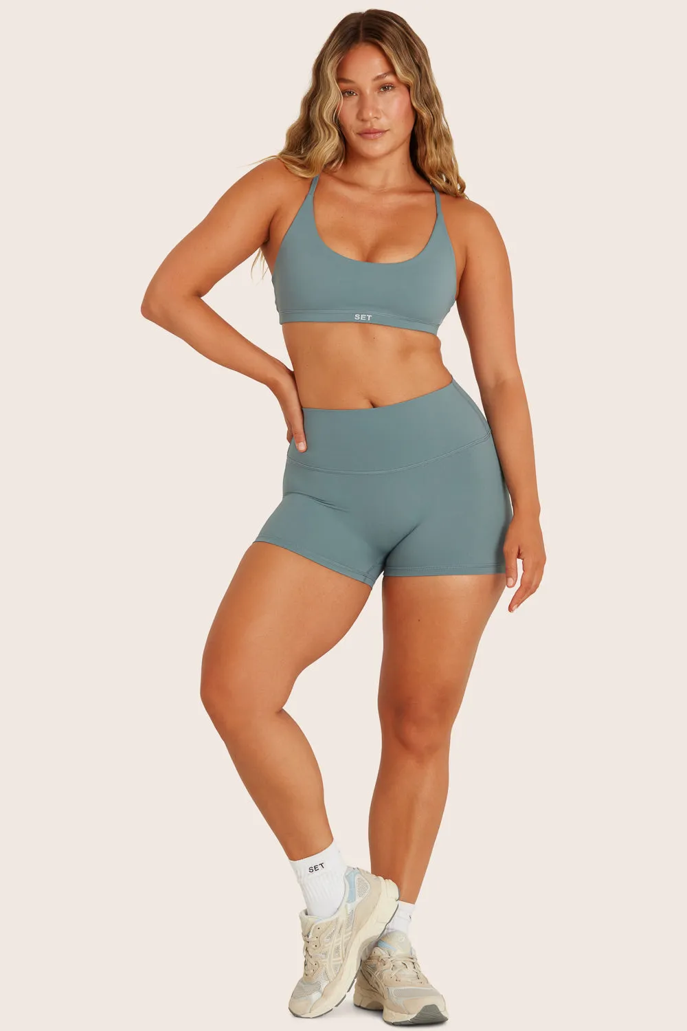 AIRLUXE™ BREATHE Y STRAP BRA - BAY