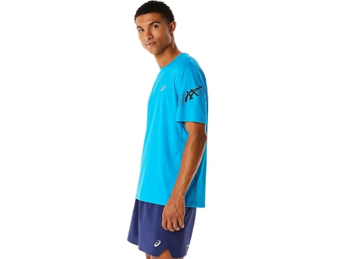 ASICS ICON MEN'S TRAINING TOPS BLUE