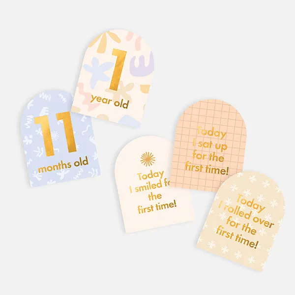 Baby Milestone Cards - Helios