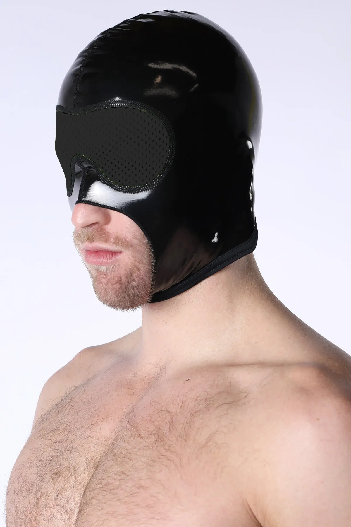 Black Chrome Mesh Eye Hood