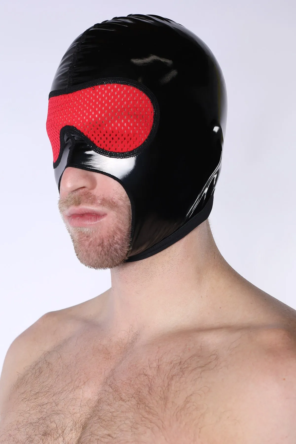 Black Chrome Mesh Eye Hood