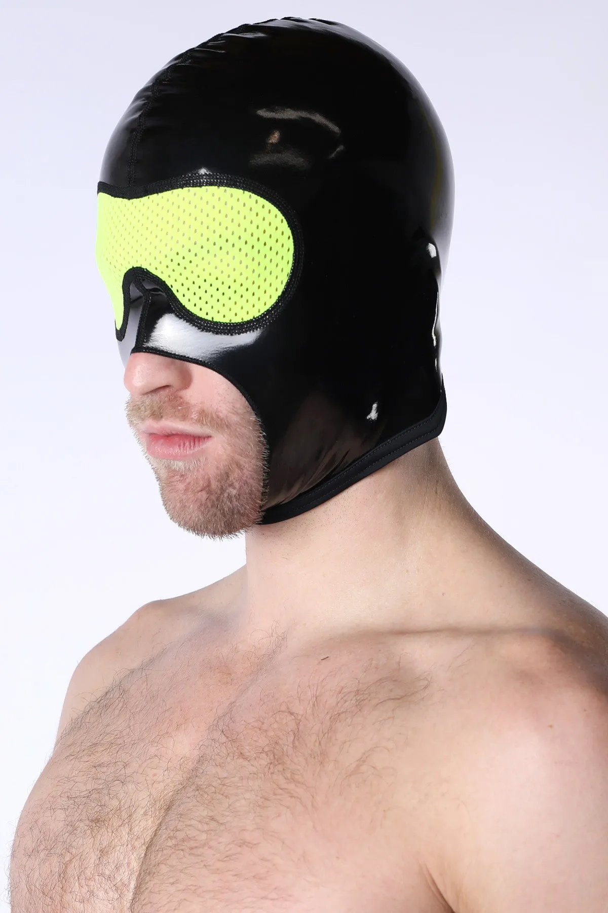 Black Chrome Mesh Eye Hood