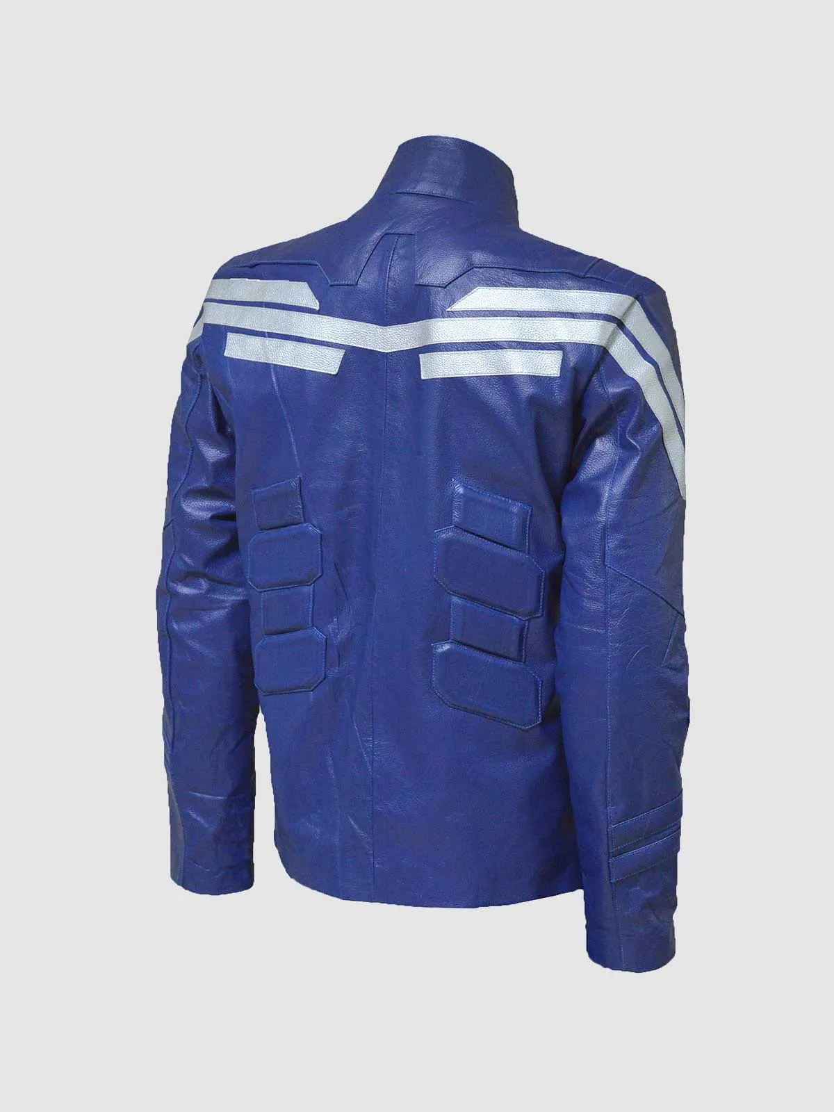 Blue Jacket With Gray Star