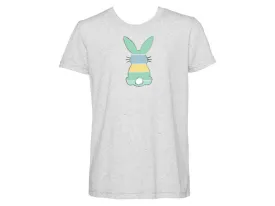 Boys Easter Bunny Heather White Crew Neck T-Shirt