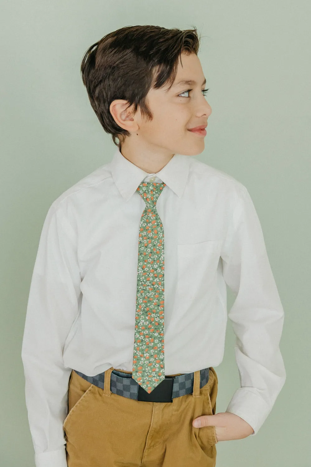 Calla Lily Boys Tie