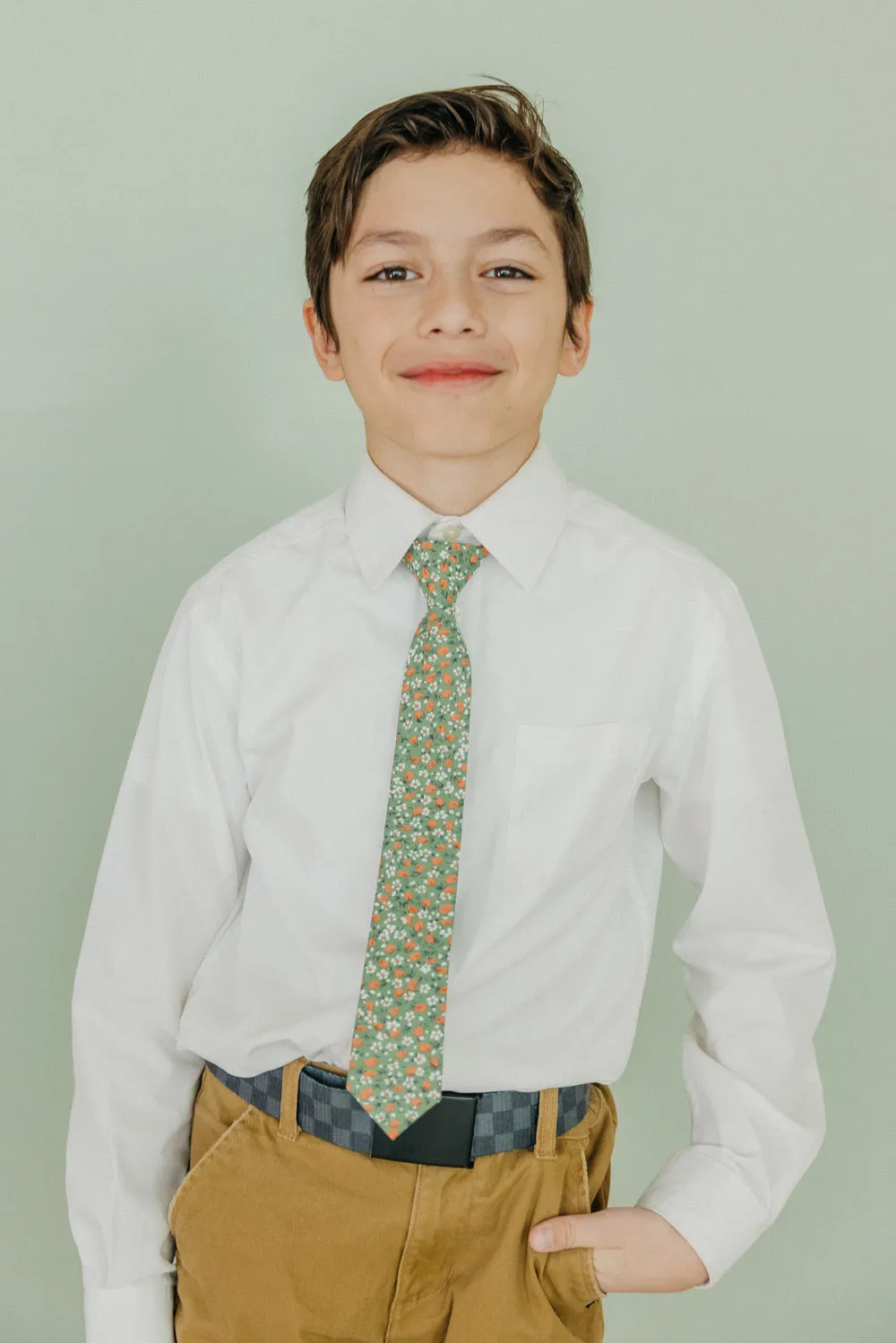 Calla Lily Boys Tie