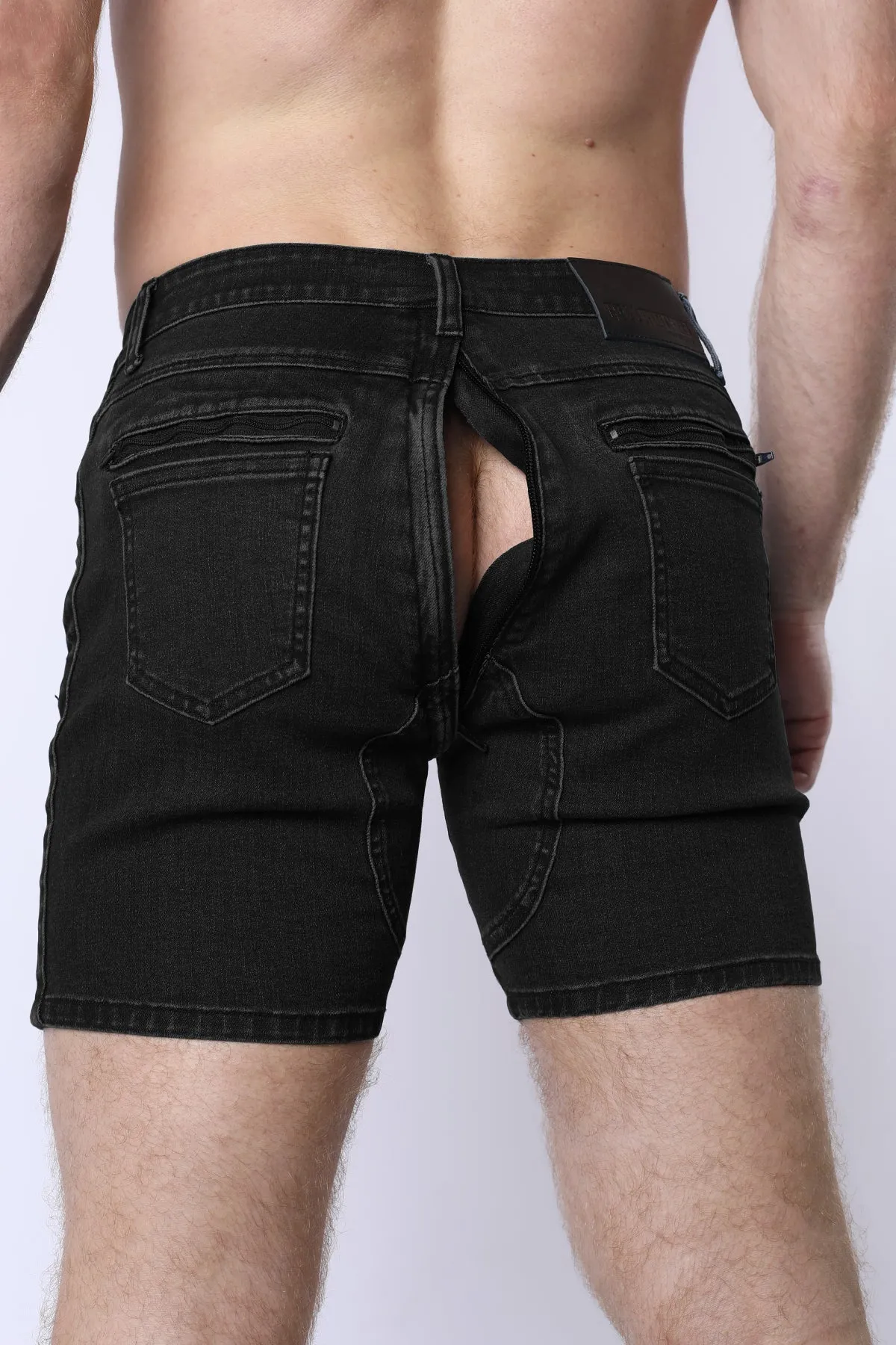 Castro Denim Zipper Short