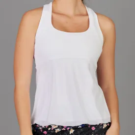 Dahlia Racer-back Top (white)