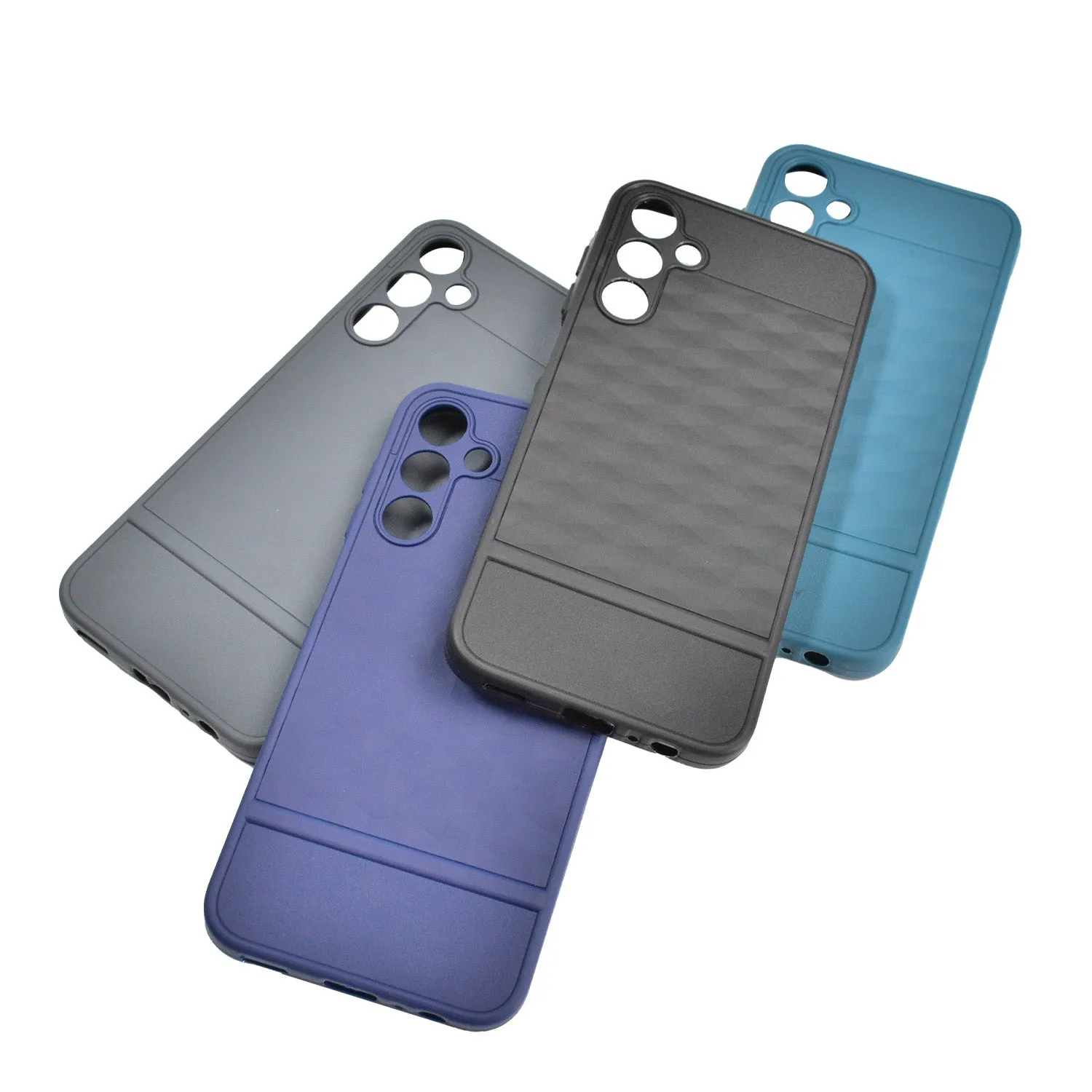 Diamond Textured Soft Silicone Case For Vivo