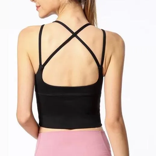 Double Straps Sports Top