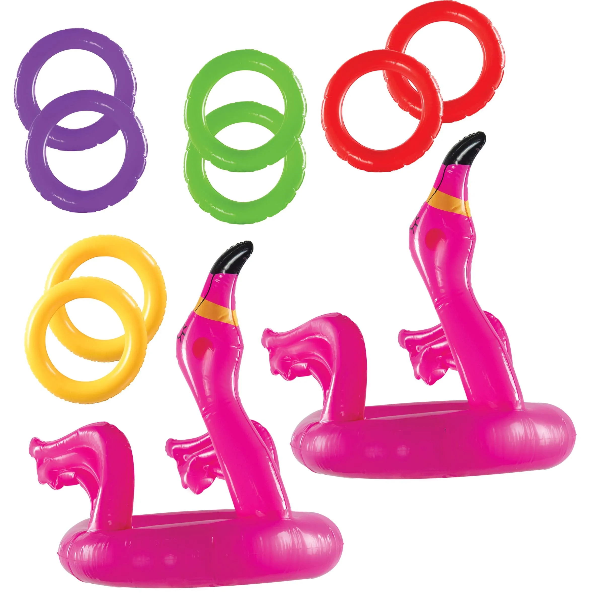 Flamingo Ring toss Games for Kids Outdoor, Inflatable Pool Toys, Pool Games, Swimming Pool