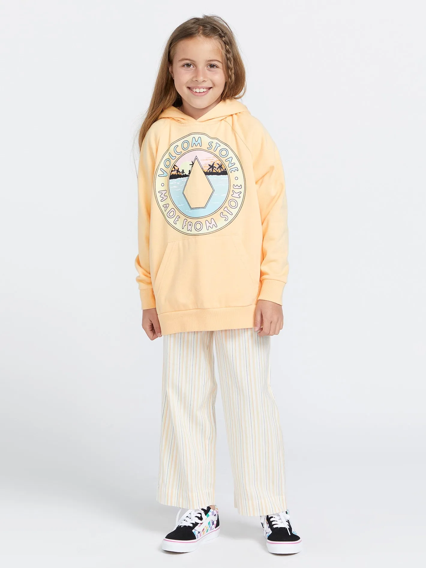 Girls Truly Stoked Boyfriend Sweatshirt - Sorbet