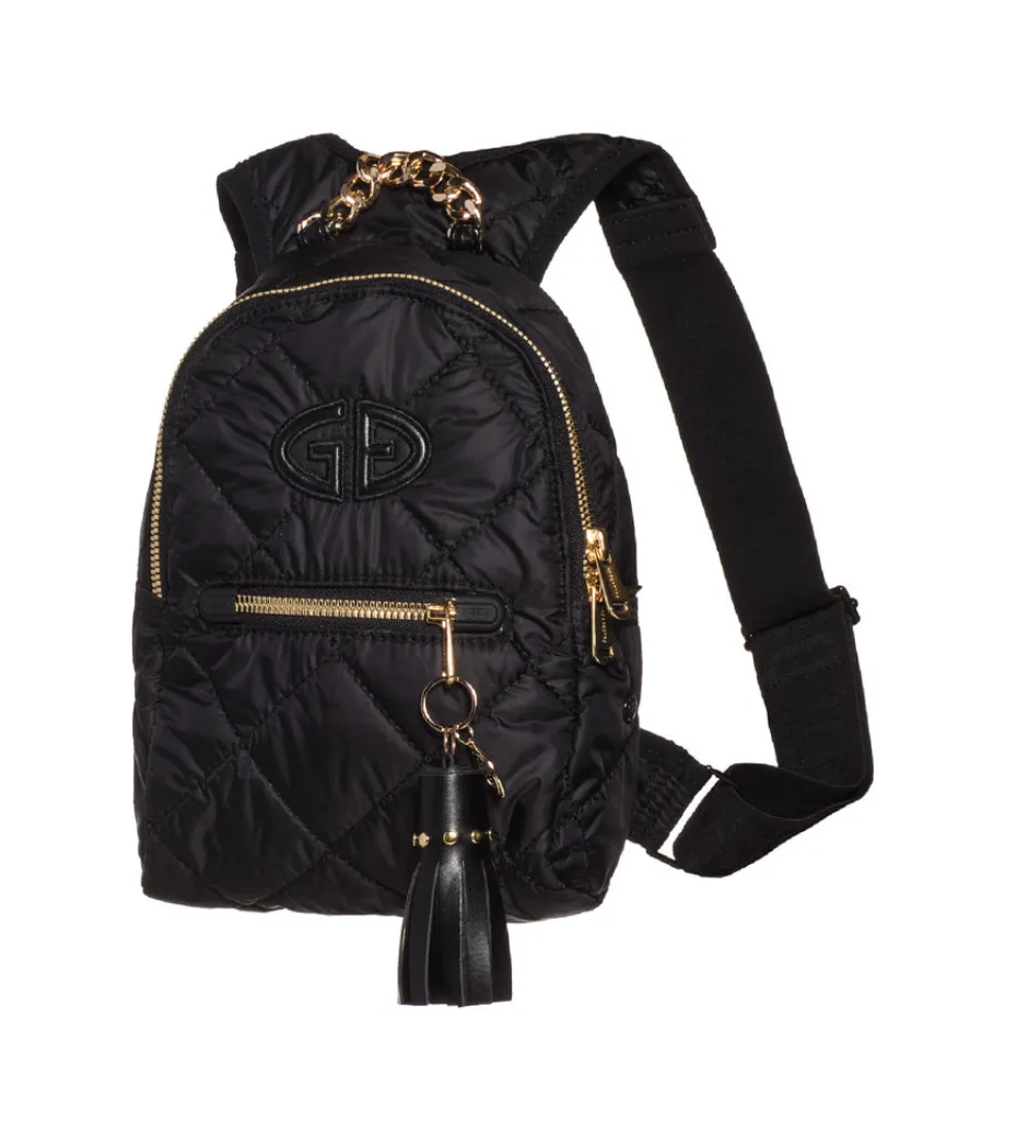 Goldbergh Black and Gold Bag Tassel