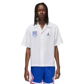 Jordan Sport X F√©D√©Ration Fran√ßaise De Basketball Warm-Up Shirt