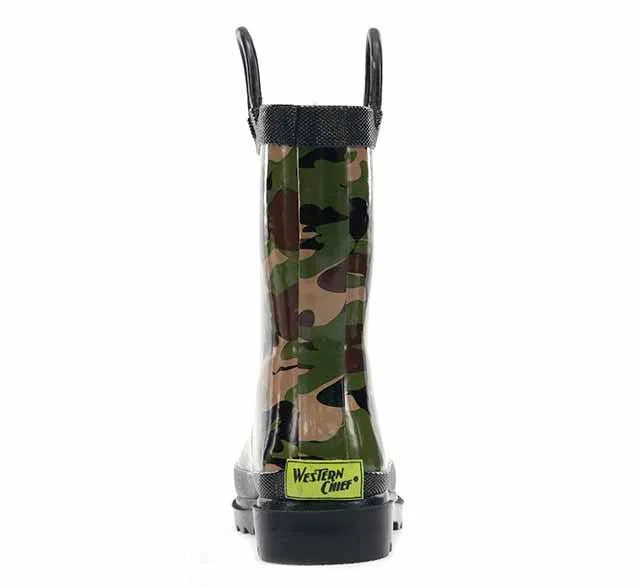 Kids Rain Boot - Camo