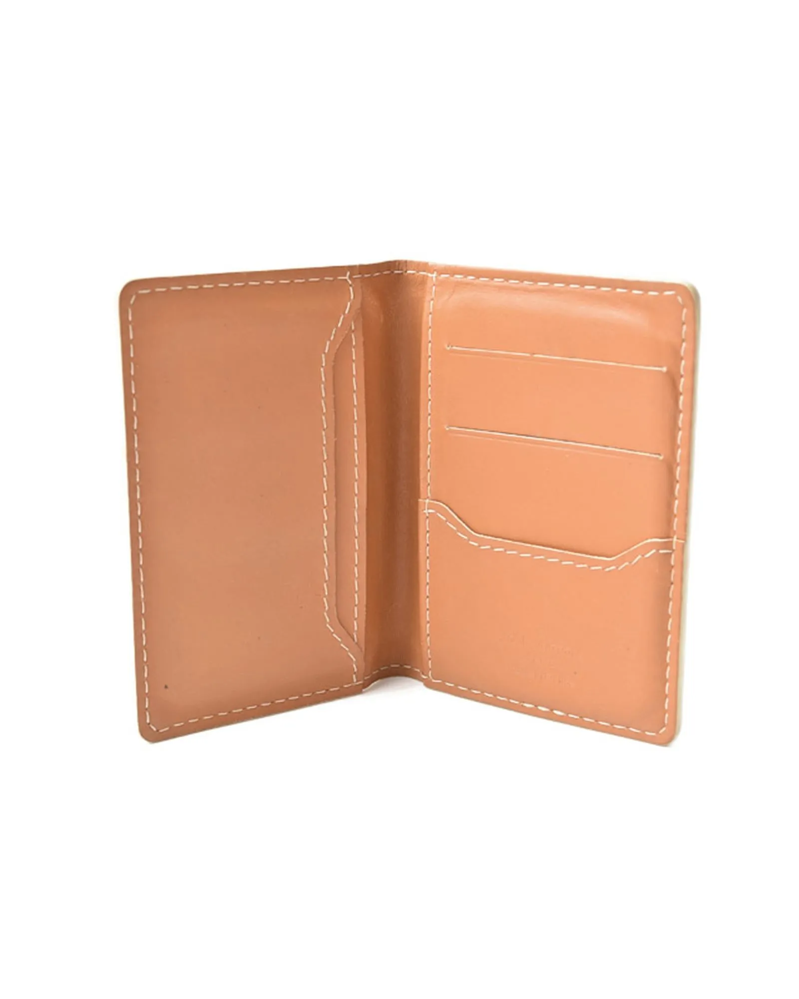 Leather Card Holder Organizer for Business Cards - Red