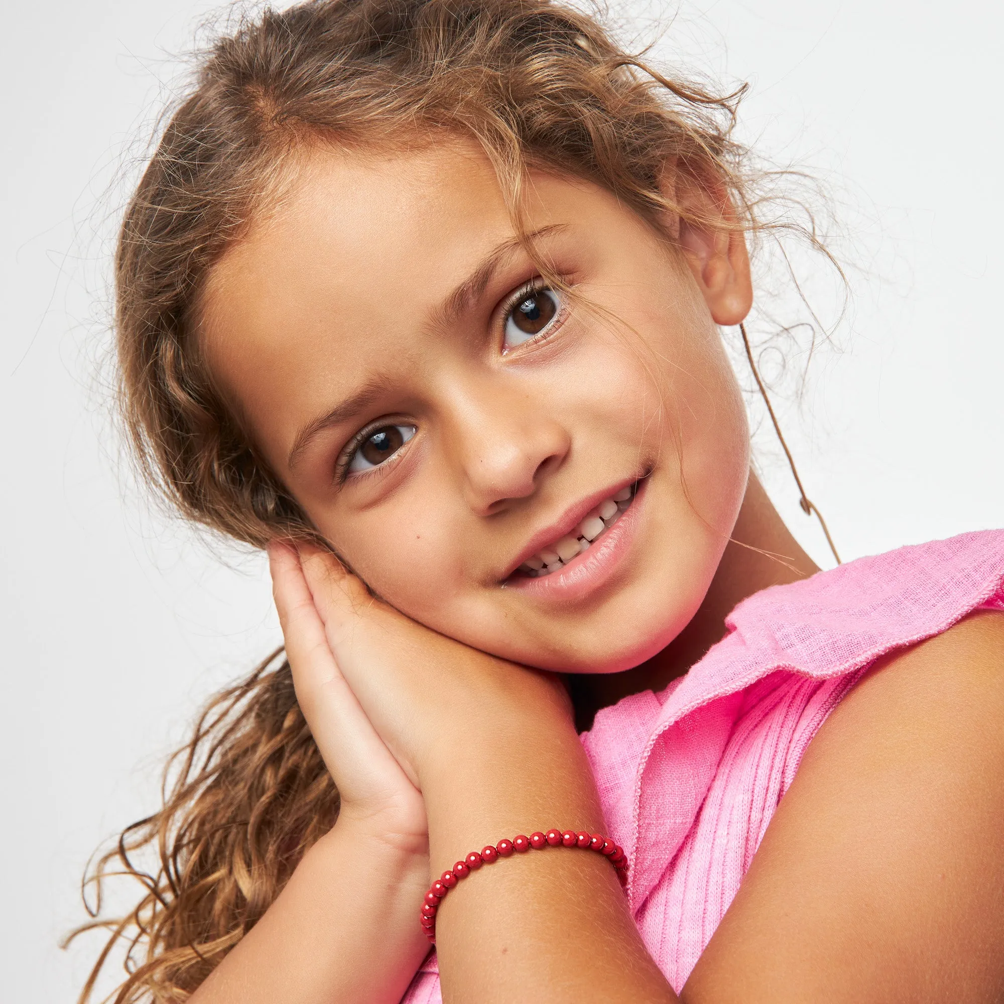 Little Girl Toddler Red Bracelet for protection