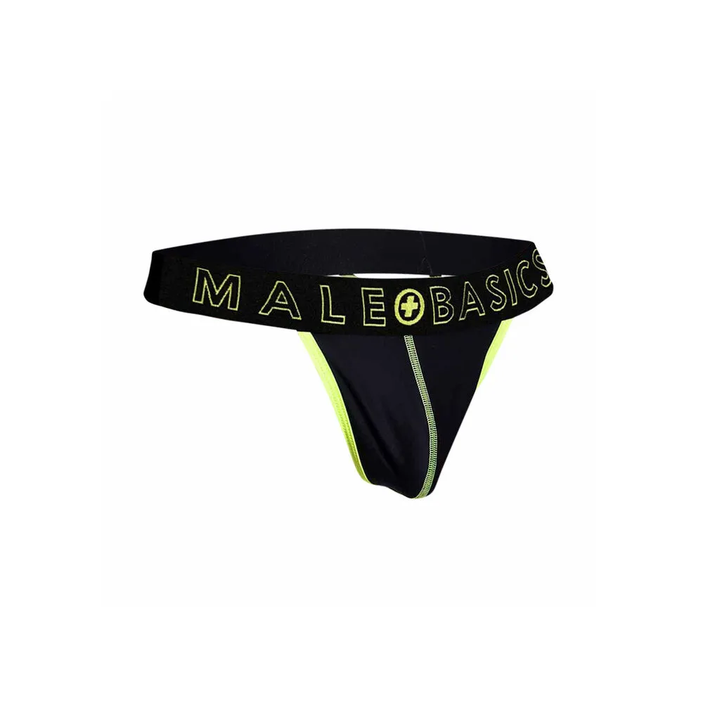 Male Basics Neon Thong Yellow