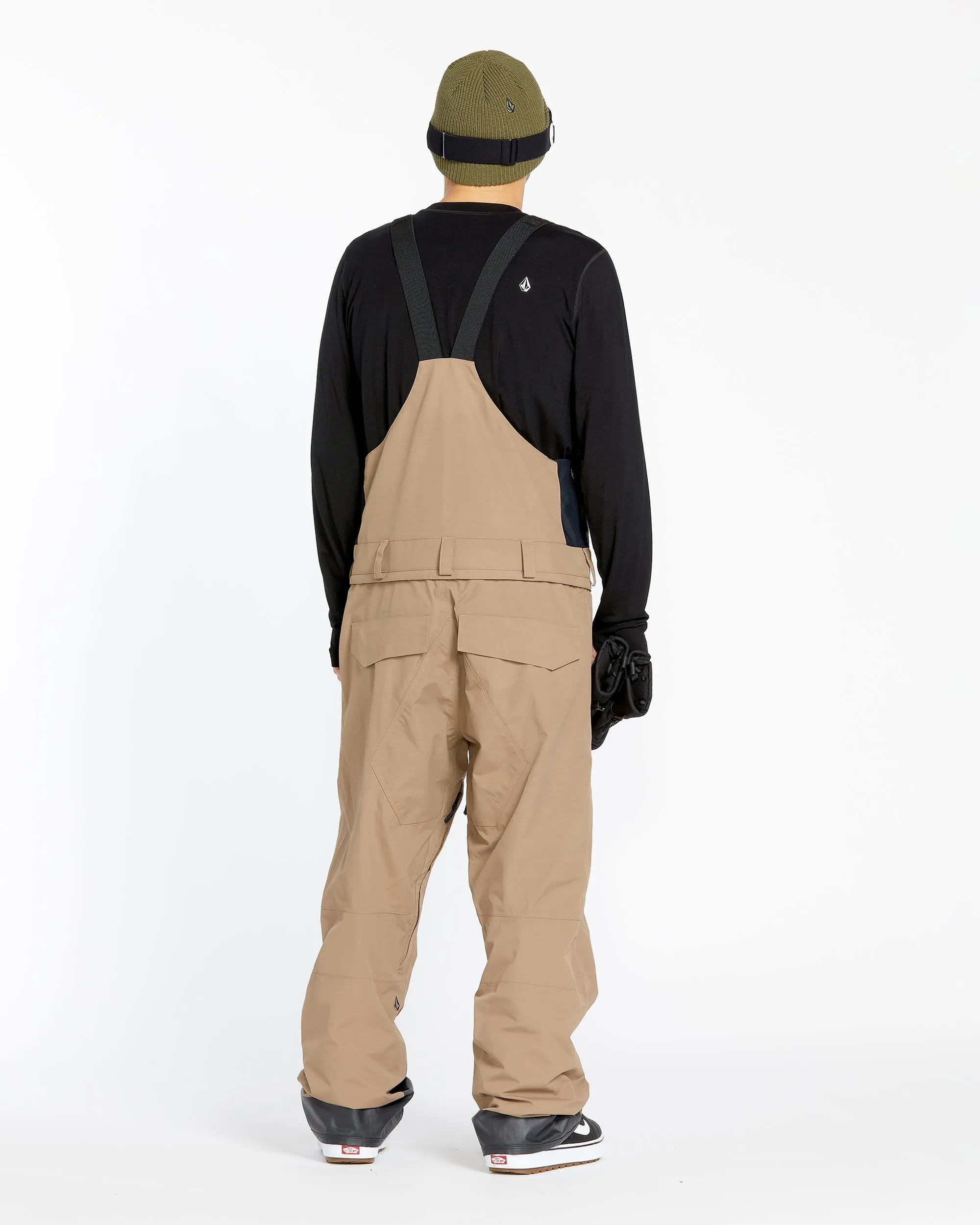 Mens Rain Gore-Tex Bib Overalls - Chestnut Brown