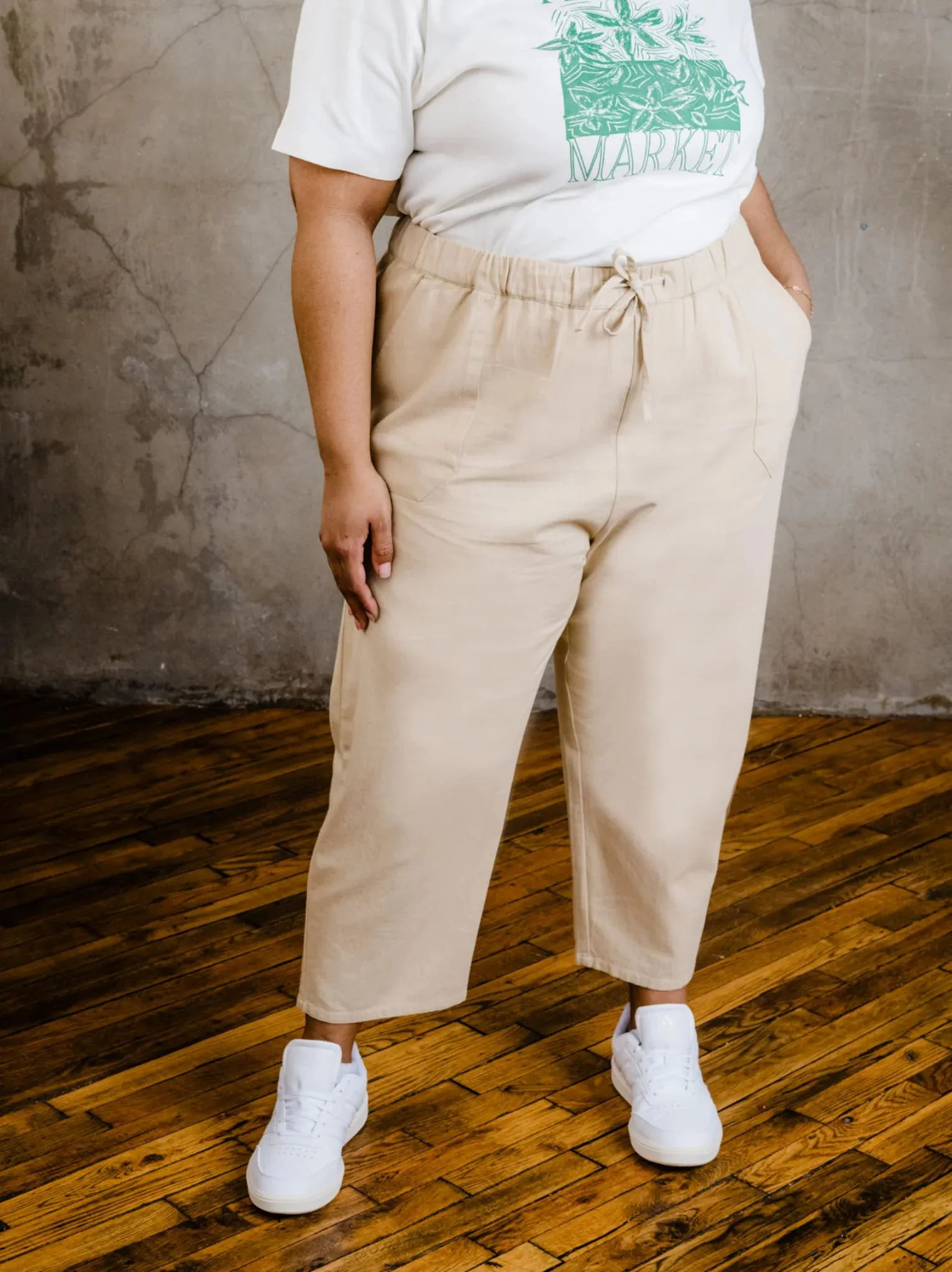 Mila Pull On Pant - Brown Sugar