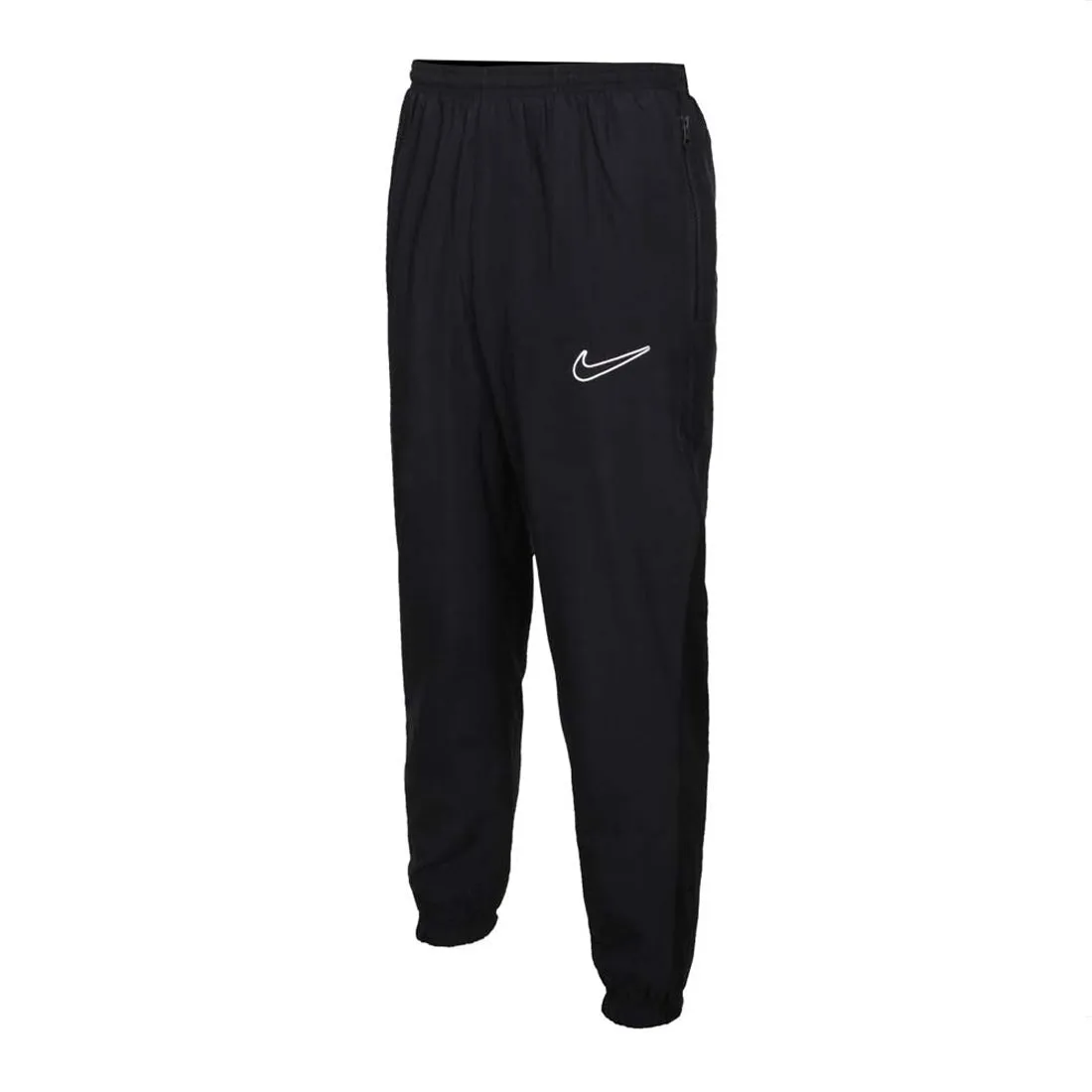 NIKE DRI-FIT ACADEMY MEN'S WOVEN FOOTBALL TRACK PANTS BLACK