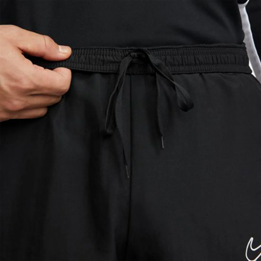 NIKE DRI-FIT ACADEMY MEN'S WOVEN FOOTBALL TRACK PANTS BLACK