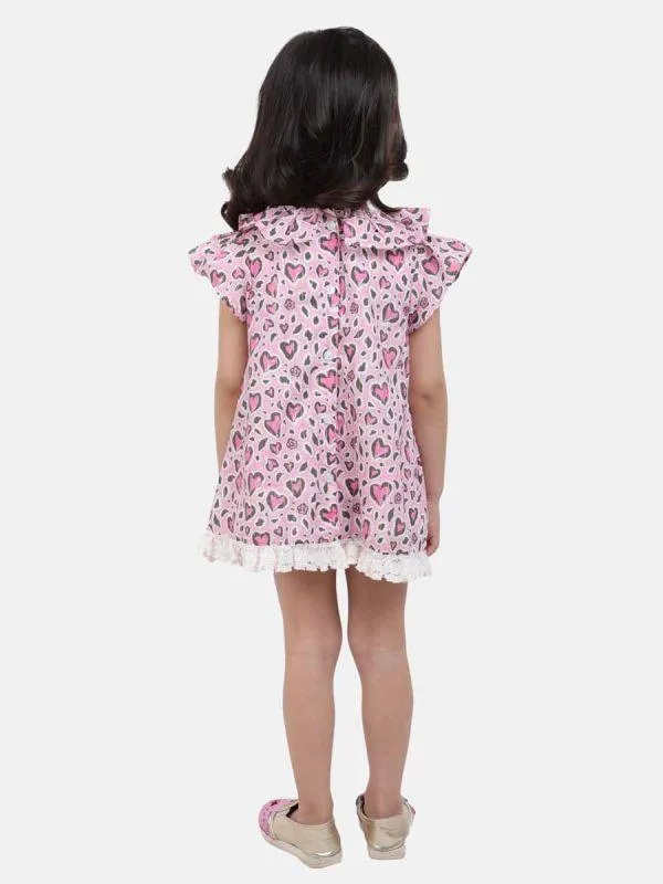 One Friday Kids Girls Printed Cotton Summer Dress