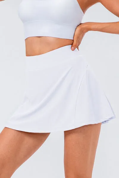 Pleated Tennis Skirt with Pocket