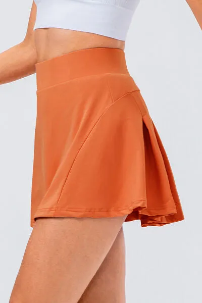 Pleated Tennis Skirt with Pocket