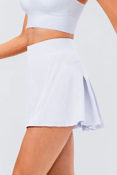 Pleated Tennis Skirt with Pocket