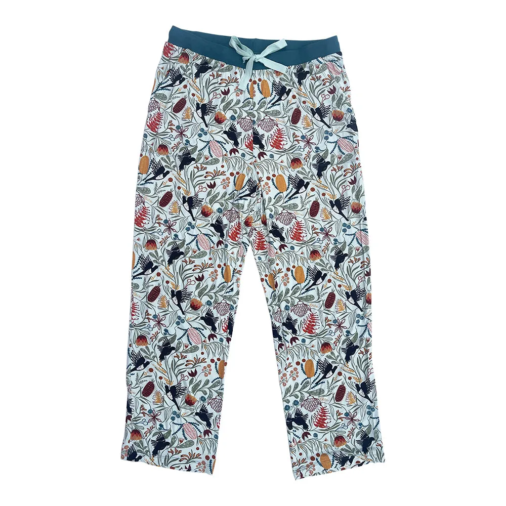 Pyjama Pants - Magpie Floral