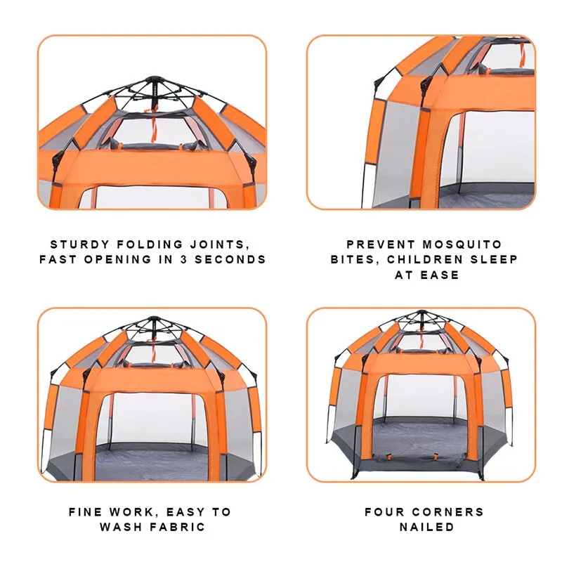 Quick Setup Outdoor Kids Playground Tent