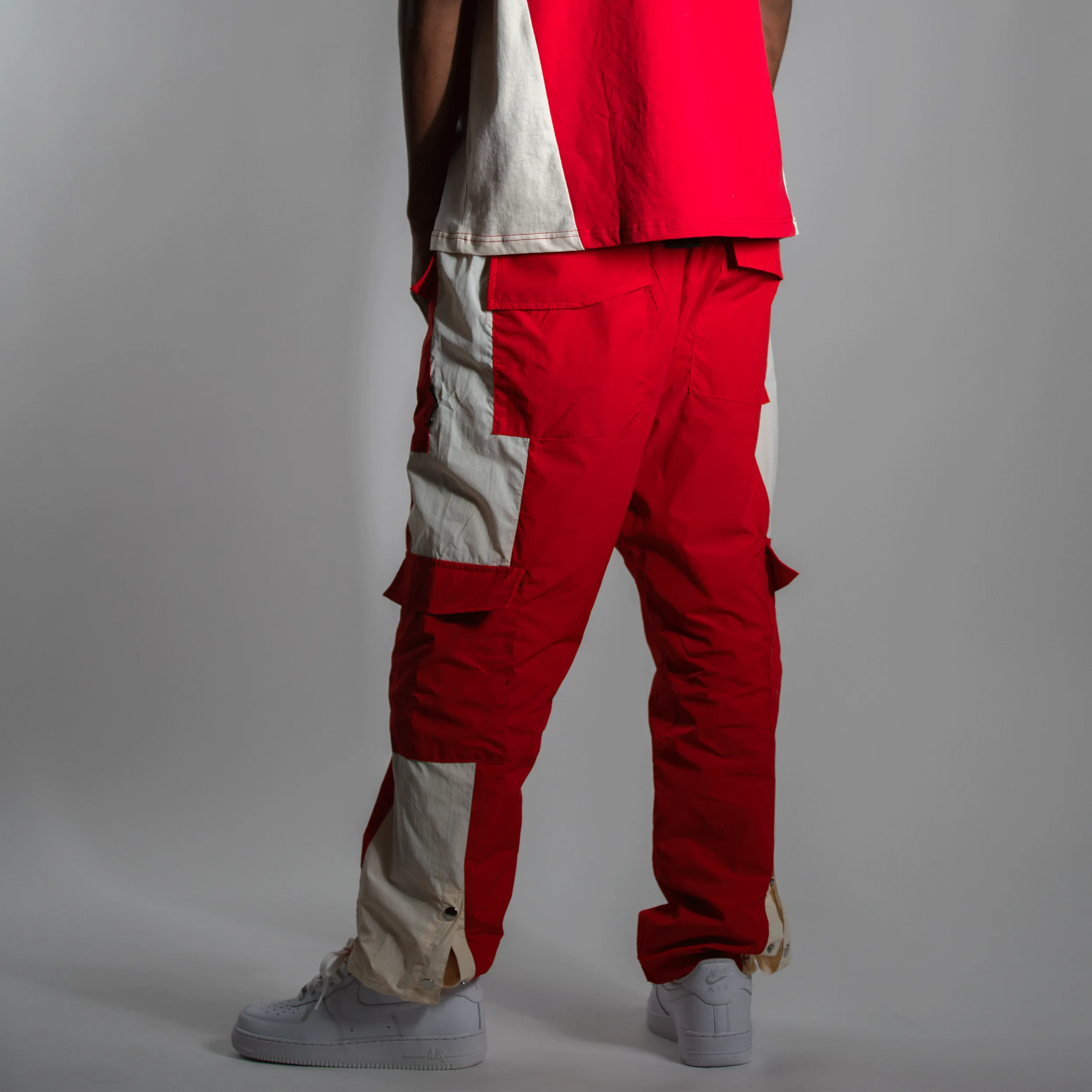 Rocket Nylon Pant Red