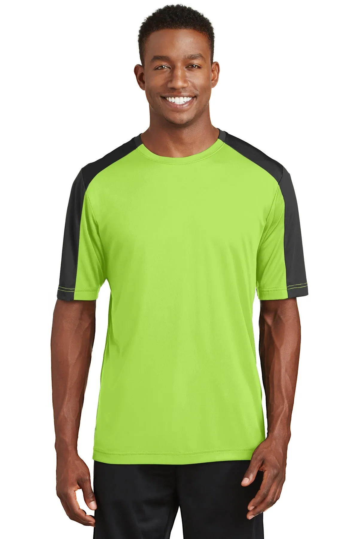 Sport-Tek® PosiCharge® Competitor™ Sleeve-Blocked Tee. ST354