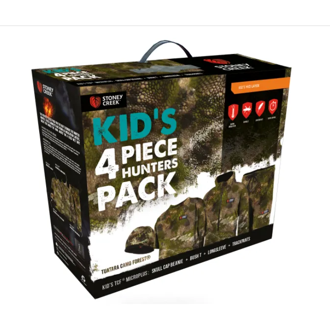 STONEY CREEK KIDS 4 PIECE FLEECE PACK