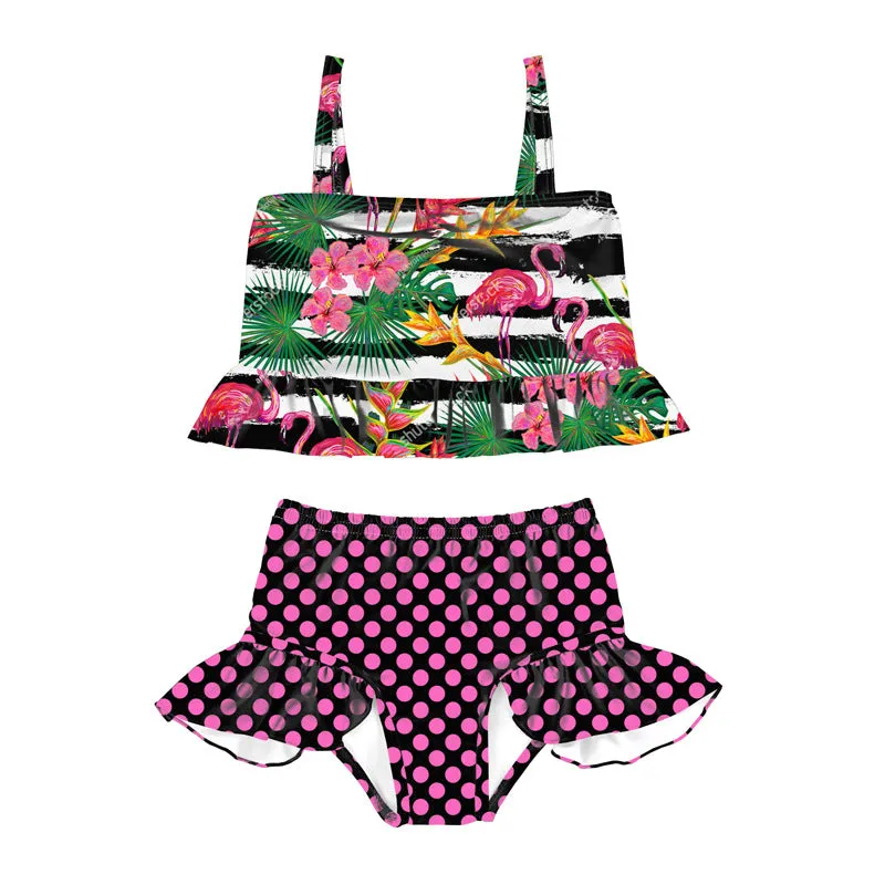 Swimsuit European Style Strap Children's Bikini Cute Princess