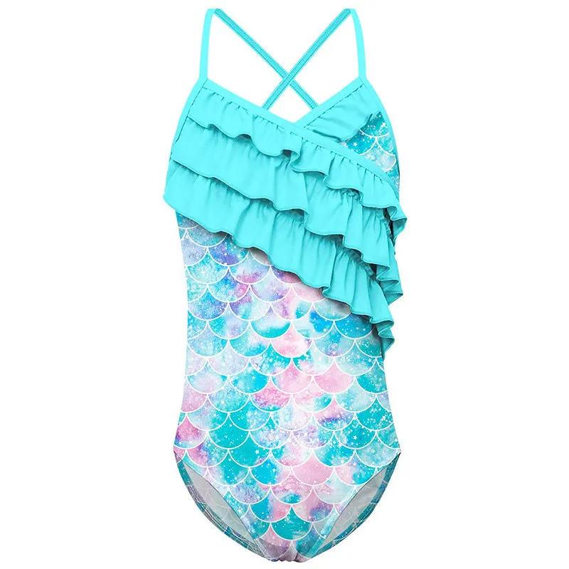 Swimsuit Girl's One-Piece Swimming Summer Swimwear