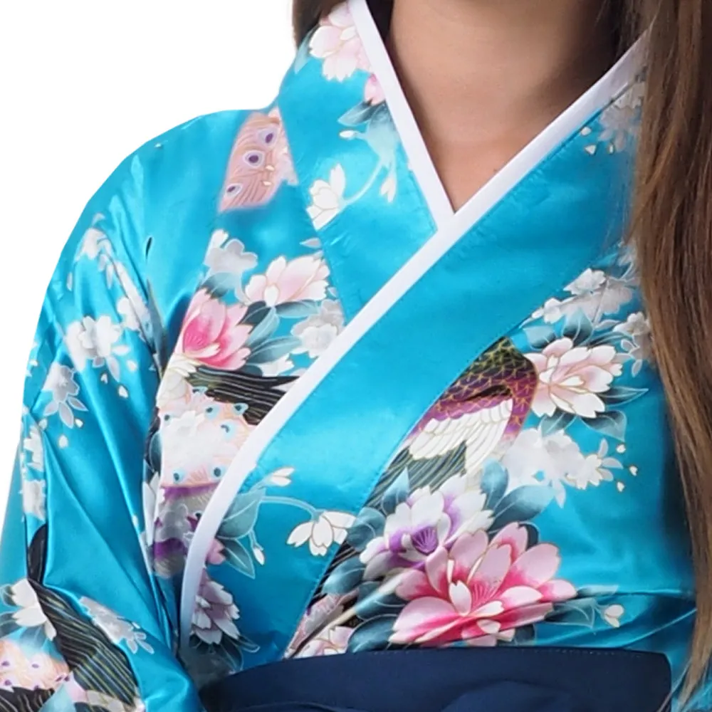 Tomoe Women’s Japanese Kimono Hakama Set