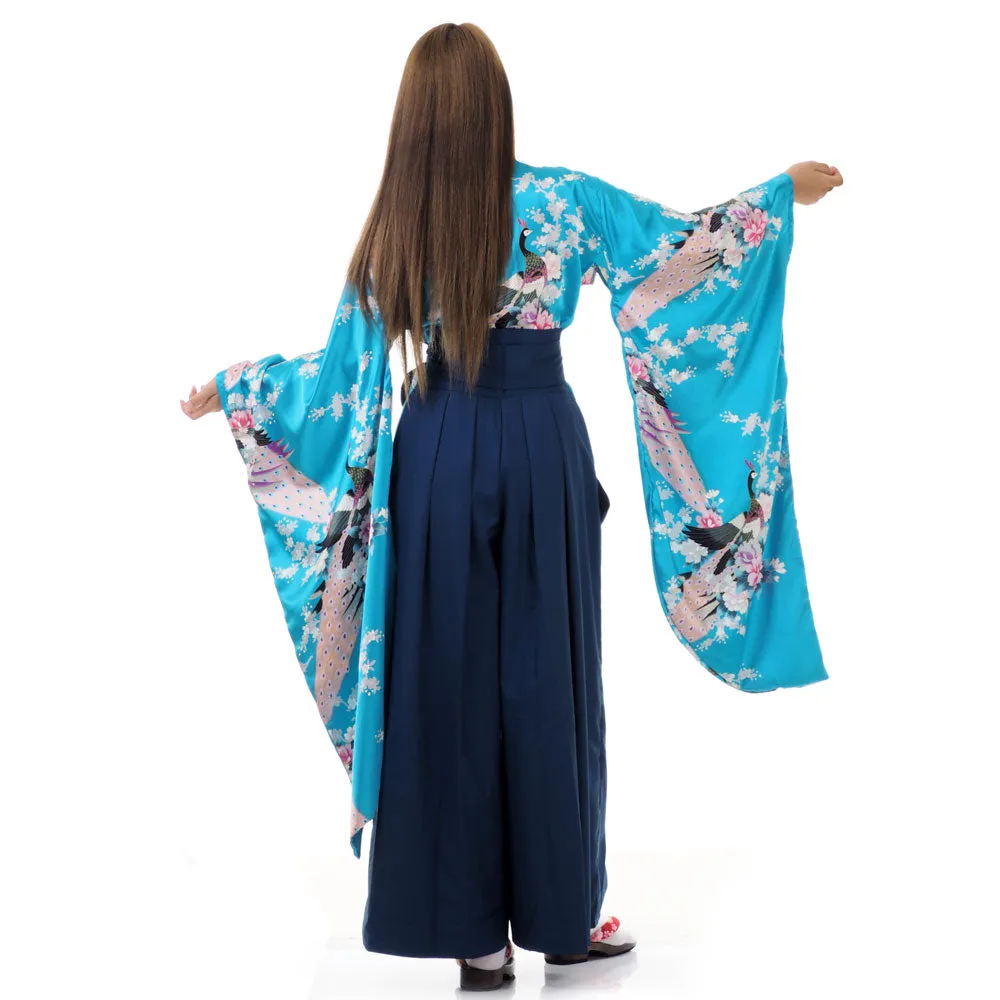 Tomoe Women’s Japanese Kimono Hakama Set