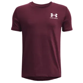 UA Boys' Sport style Left Chest Short Sleeve