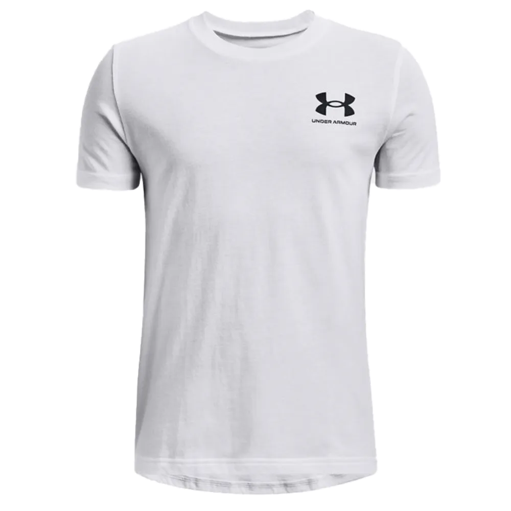 UA Boys' Sport style Left Chest Short Sleeve