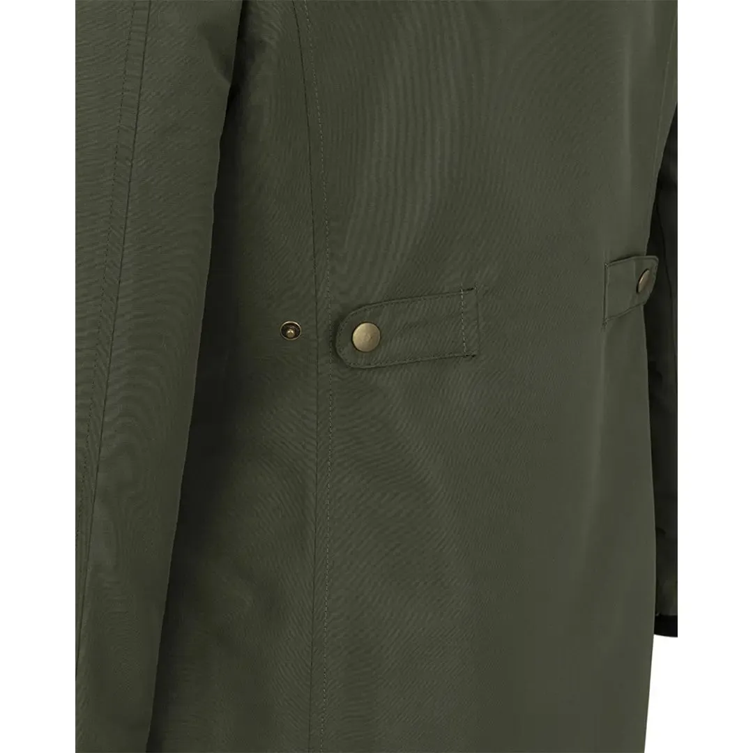 Walker Ladies Waterproof Long Coat - Fern Green by Hoggs of Fife