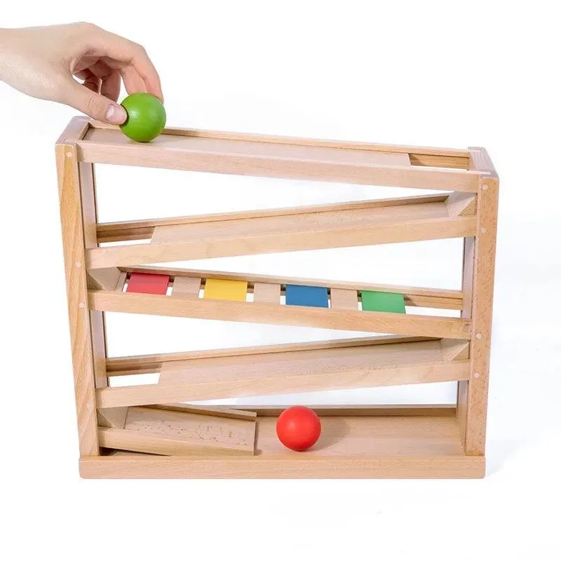 Wooden Car Ramp Racer | Montessori