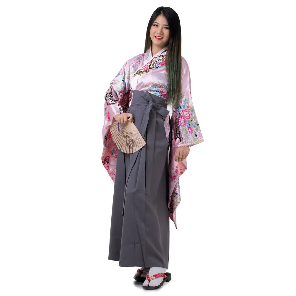 Yuri Japanese Women’s Kimono Hakama Set