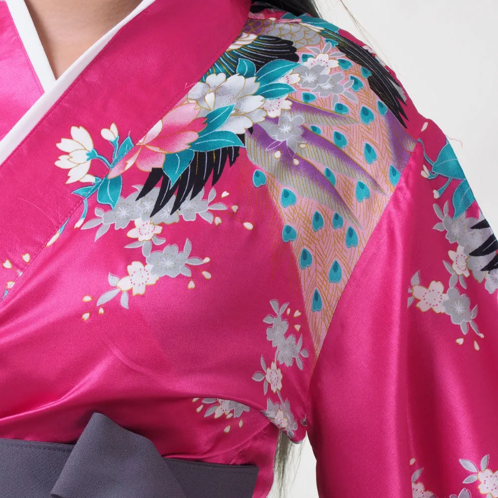 Yuri Japanese Women’s Kimono Hakama Set